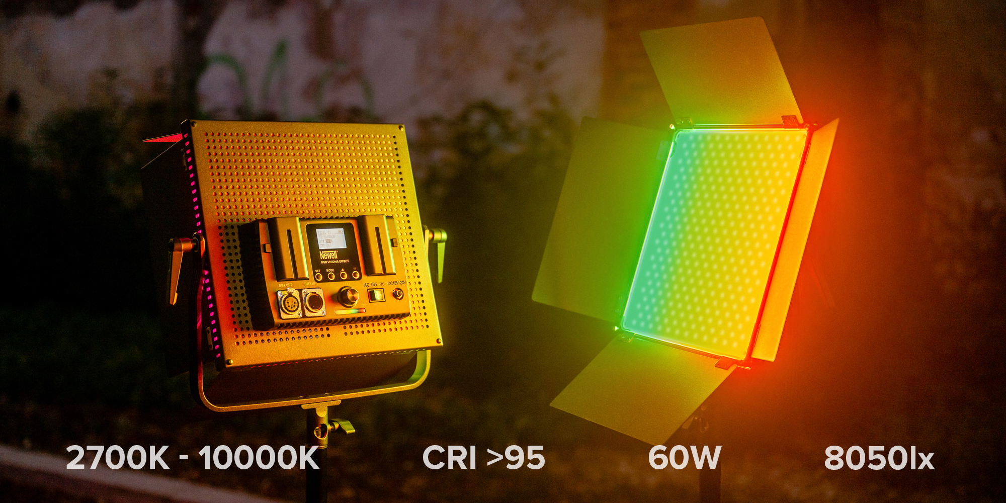 Lampa LED Newell RGB Vividha Effect
